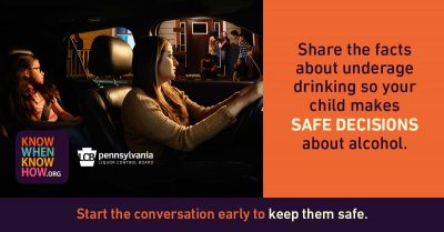 Share the facts about underage drinking so your child makes safe decisions about alcohol.
